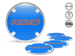 Rays Adesivi Silicone Edizione Etichette Ruota Custom